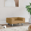 Vidaxl Hundekorb 50x40x26,5 cm Samtbraun