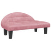 Vidaxl Hundekorb 70x52x30 cm Velvet Pink