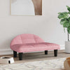 Vidaxl Hundekorb 70x52x30 cm Velvet Pink
