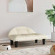 VIDAXL Hundekorb 70x52x30 cm Samtcreme -Colored