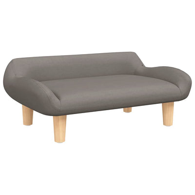 Vidaxl Hundekorb 70x40x24 cm Stofftaupe