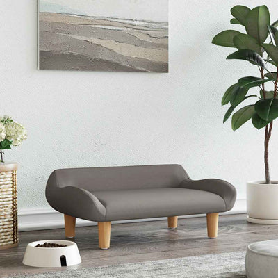 Vidaxl Hundekorb 70x40x24 cm Stofftaupe