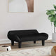 Vidaxl Hundekorb 70x40x24 cm Samt Schwarz