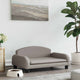 Vidaxl Hundekorb 70x45x30 cm Stofftaupe