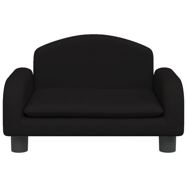 Vidaxl Hundekorb 50x40x30 cm Stoff schwarz