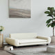 VIDAXL -Hundekorb 100x54x33 cm Samtcreme -Colored