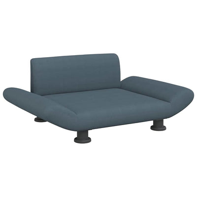 Vidaxl Hundekorb 70x45x28 cm Stoff dunkelgrau