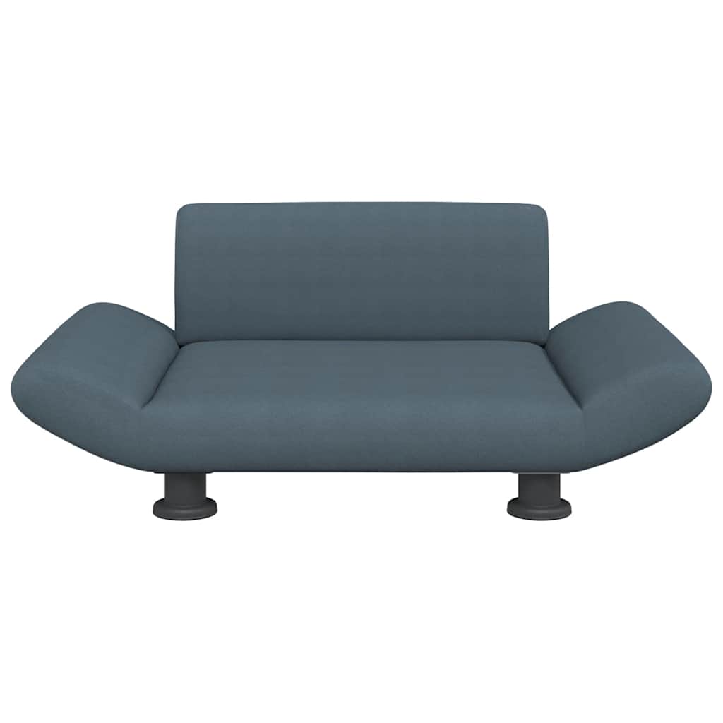 Vidaxl Hundekorb 70x45x28 cm Stoff dunkelgrau