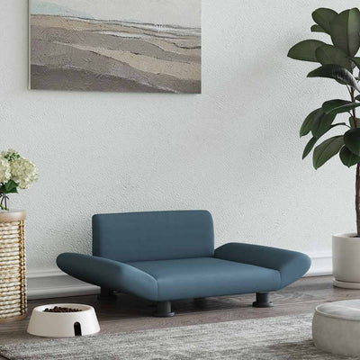 Vidaxl Hundekorb 70x45x28 cm Stoff dunkelgrau