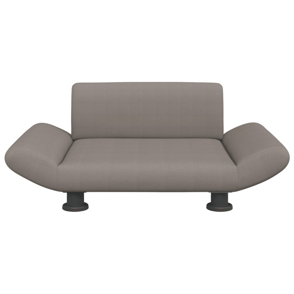 Vidaxl Hundekorb 70x45x28 cm Stofftaupe