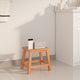 Vidaxl Optapkrukje 29x22.5x25,5 cm Festes Walnussholz