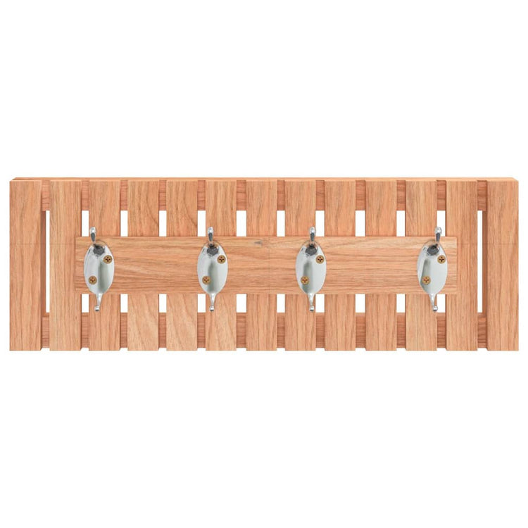 Vidaxl -Wandbedeckungsregal 42x8.5x14 cm Festes Walnussholz