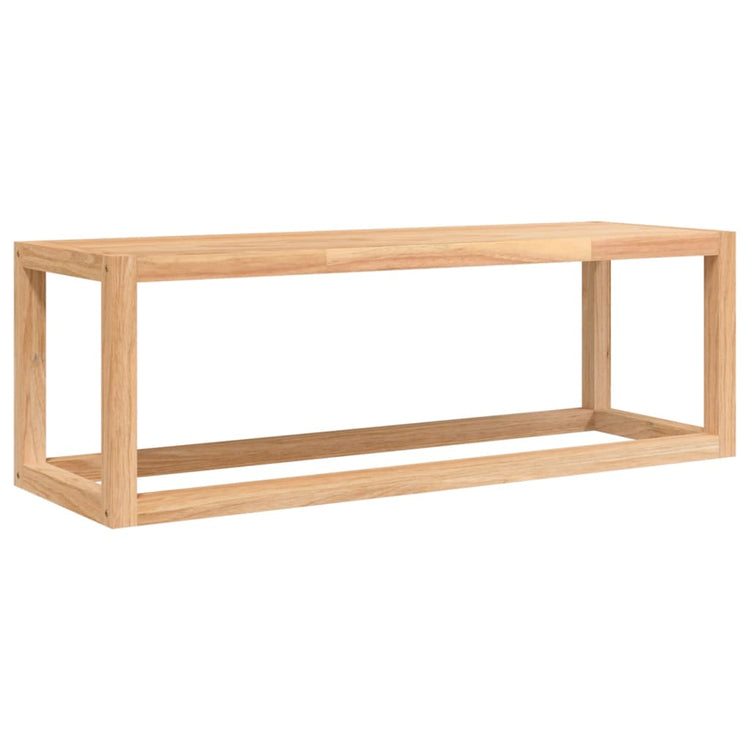Vidaxl -Handtuchregal 60x20x20 cm Festes Walnussholz