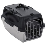 VIDAXL -Reisekorb 48x32x31 cm Polypropengrau und Schwarz - afbeelding 1
