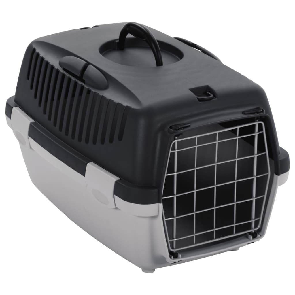 VIDAXL -Reisekorb 48x32x31 cm Polypropengrau und Schwarz