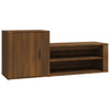 Vidaxl Schuhschrank 130x35x54 cm Schnitt Holzbraune Eiche Farbe
