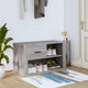 VIDAXL -Schuhschrank 80x35x45 cm Propertiertes Holzgrau Sonoma