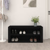 VIDAXL -Schuhregal 100x35x45 cm propertiertes Holzschwarz