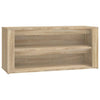 VIDAXL -Schuhregal 100x35x45 cm verarbeitetes Holz Sonoma Eiche farbig