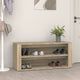 VIDAXL -Schuhregal 100x35x45 cm verarbeitetes Holz Sonoma Eiche farbig