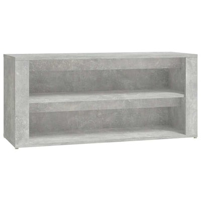 VIDAXL -Schuhregal 100x35x45 cm bearbeitete Holzbetonpreis