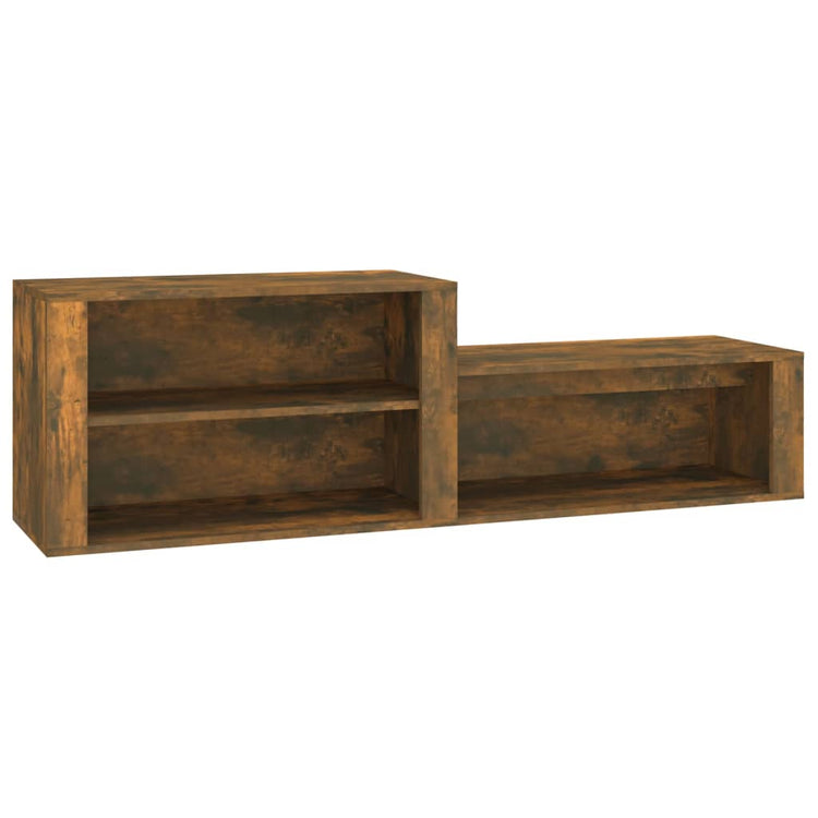 Vidaxl Schuhschrank 150x35x45 cm propertiertes Holzgeräuchchen -Eiche gefärbt