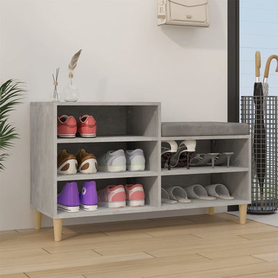 Vidaxl Schuhschrank 102x36x60 cm verarbeiteter Holzbetonpreis