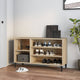 VIDAXL -Schuhschrank 102x36x60 cm propertiertes Holz Sonoma Eiche gefärbt