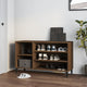 Vidaxl Schuhschrank 102x36x60 cm Eigenschaften Holzbraune Eiche Farbe
