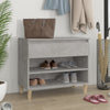 VIDAXL -Schuhschrank 70x36x60 cm verarbeiteter Holzbetonglijs