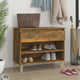 Vidaxl Schuhschrank 70x36x60 cm propertiertes Holzgeräuchchenfarbe gefärbt