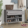 Vidaxl Schuhschrank 70x36x60 cm propertiertes Holz Sonoma Grey