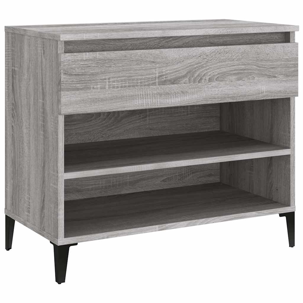 Vidaxl Schuhschrank 70x36x60 cm propertiertes Holz Sonoma Grey