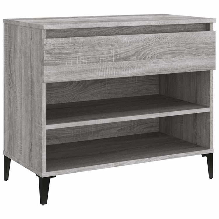 Vidaxl Schuhschrank 70x36x60 cm propertiertes Holz Sonoma Grey