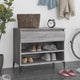 Vidaxl Schuhschrank 70x36x60 cm propertiertes Holz Sonoma Grey