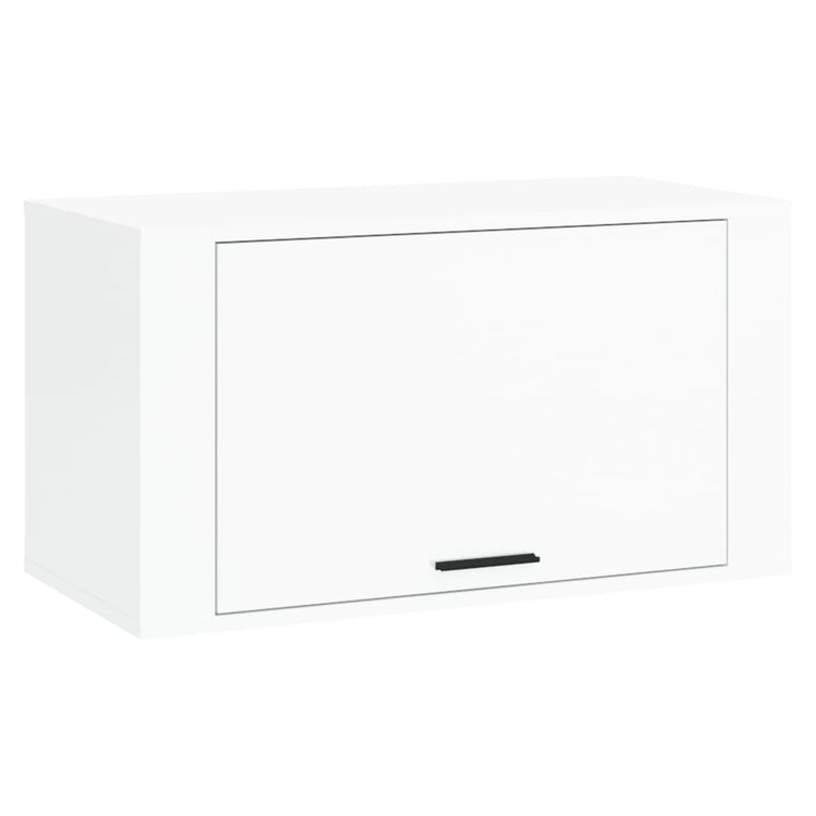 Vidaxl Schuhschrank Wand -montiert 70x35x38 cm verarbeitetes Holz weiß