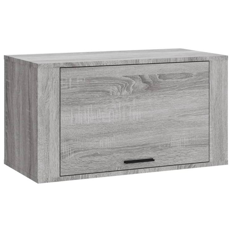 Vidaxl Wandschuhschrank 70x35x38 cm Festkiefer Sonoma Grau