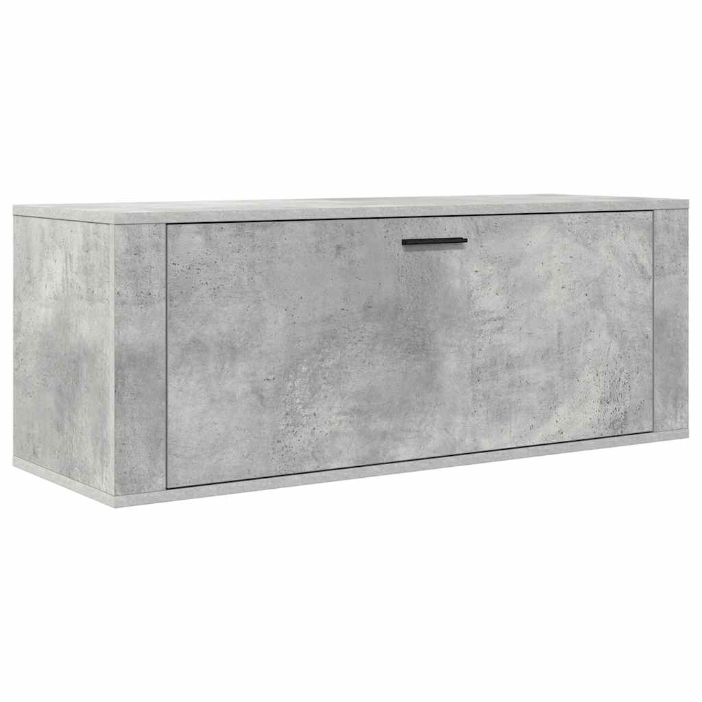 Vidaxl Wandschuhschrank 100x35x38 cm verarbeiteter Holzbetonpreis
