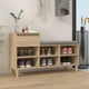 VidaXL Schuhschrank 102x36x60 cm Holzwerkstoff Sonoma-Eiche