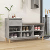 Vidaxx Schuhschrank 102x36x60 cm Holzwerkstoff betongrau