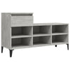 Vidaxl Schuhschrank 102x36x60 cm verarbeiteter Holzbetonpreis