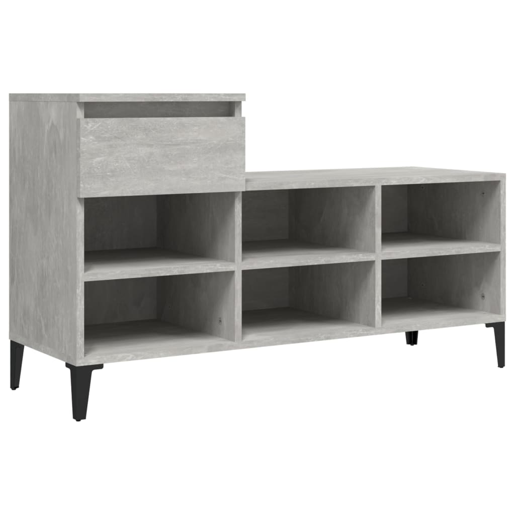 Vidaxl Schuhschrank 102x36x60 cm verarbeiteter Holzbetonpreis