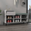 VIDAXL -Schuhschrank 102x36x60 cm propertiertes Holz Sonoma Grey