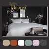 Zehn Cate Cotton Satin Single Duvet Cover 140x200 220 cm Weiß