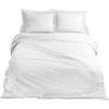 Zehn Cate Cotton Satin Lits-Jumeaux Duvet Cover 240x200 220 cm Weiß
