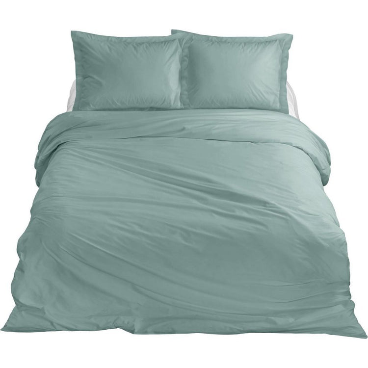 Zehn Cate Cotton Satin Single Duvet Cover 140x200 220 cm Minze
