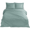 Zehn Cate Cotton Satin Lits-Jumeaux Duvet Cover 240x200 220 cm Minze