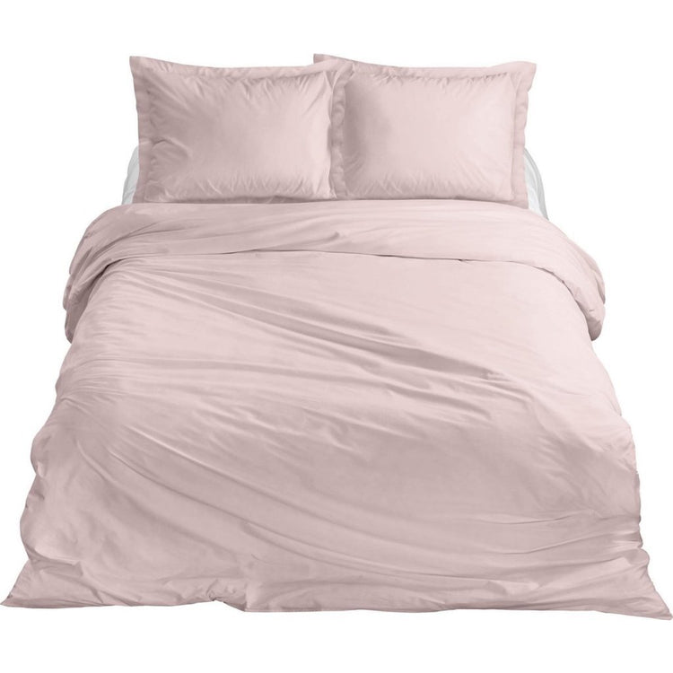 Zehn Cate Cotton Satin Single Duvet Cover 140x200 220 cm Rouge Pink