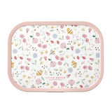 MEPAL Campus Lunchbox Blumen und Schmetterlinge rosa weiß - afbeelding 2