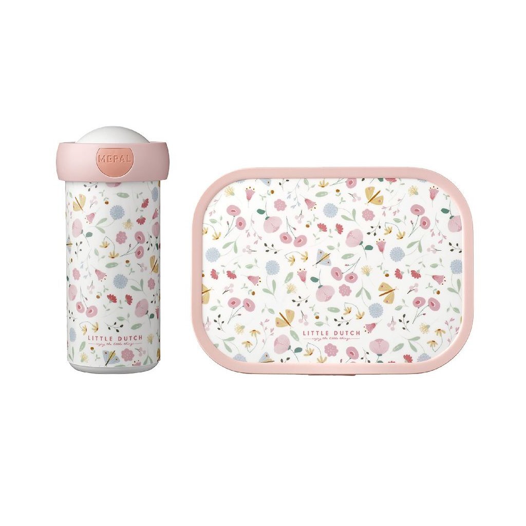 MEPAL -Mittagessen Set Blumen und Schmetterlinge